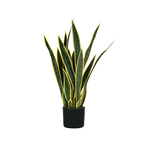 Okrasná rostlina z polyetylenu pro dekoraci 75cm