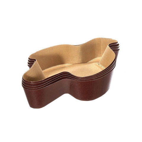 Sada 5 papírových forem na colombu 750 g