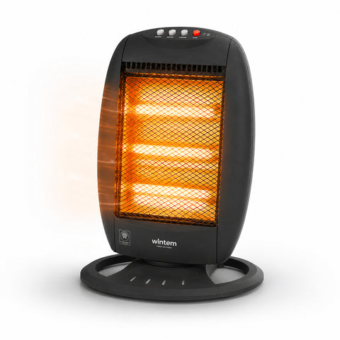 Halogenové topidlo Tuck 1200W - 3 topné prvky a automatická oscilace