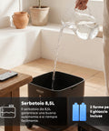 Raffrescatore Evaporativo 8,5L con Telecomando – Display LED Touch, 3 Velocità, Timer 7h e 80W