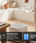 Raffrescatore Evaporativo 8,5L con Telecomando – Display LED Touch, 3 Velocità, Timer 7h e 80W