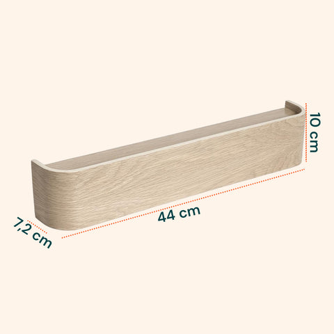 Moderní designový nástěnný věšák se 4 skrytými háčky