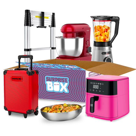Překvapivý box Avilia – tajemný box s pečlivě vybranými produkty pro domácnost a krásu
