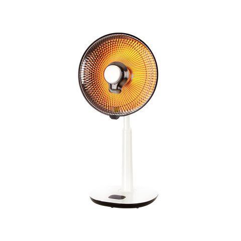 Parabolické topidlo s dálkovým ovládáním a časovačem 450/900w 36cm
