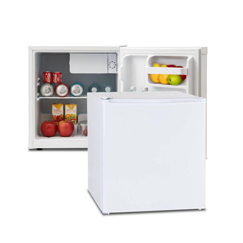 Stolní mini lednice 45 l v bílé barvě – nastavitelná teplota od 2° do 12°C