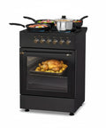 Cucina 60cm con 4 Fuochi e Forno Elettrico 1900W – Classica e Potente