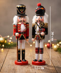 Set 2 Schiaccianoci in Legno – Stile Inglese e Scozzese Dipinti a Mano