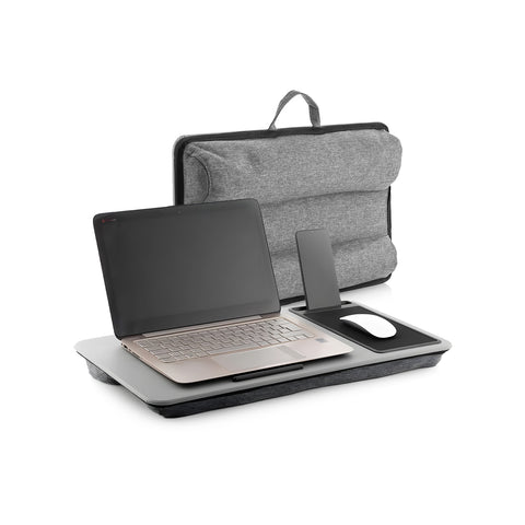 XL podnos do postele a přenosný stolek na notebook s podložkou a myší