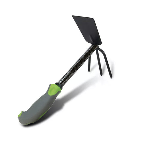 Zahradní motyčka/hrábě z oceli, 31 cm