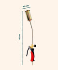 Cannello a Gas 60cm con Bruciatore ø45mm e Leva Rapida per Uso Professionale