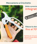 Forbici Da Giardino Con Lame In Acciaio Al Carbonio