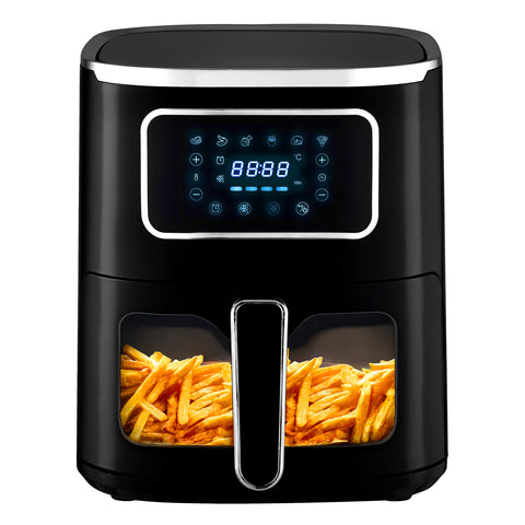 Horkovzdušná fritéza 7,5 l 1600 W s LED panelem a 6 automatickými programy