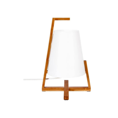 Bambusová lampa Gong 32cm