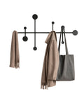 avilia home appendiabiti da parete moderno con 10 ganci in metallo resistente 59x335 cm portata 30 kg kit montaggio incluso 59x335 cm ean 8052879010880