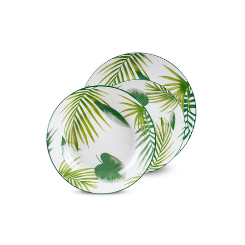 18dílná porcelánová jídelní souprava Amazzonia