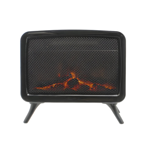 Elektrický krb s nastavitelným termostatem, 800/1600 W