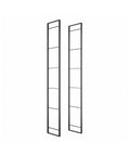 immagine-1-emuca-set-2-strutture-verticali-componi-scaffale-da-parete-in-acciaio-179x35cm-nero-ean-8432393275123