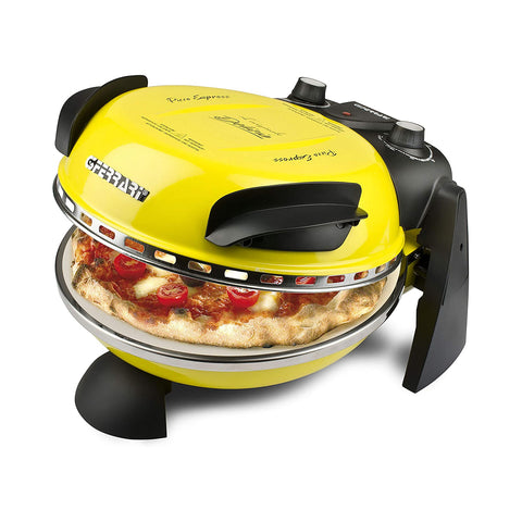 Žlutá elektrická pizza trouba 1200w