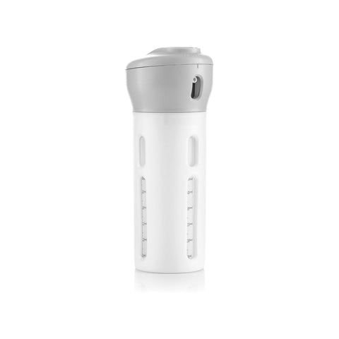 Cestovní dávkovač se 4 nádobkami na tekutiny 40ml