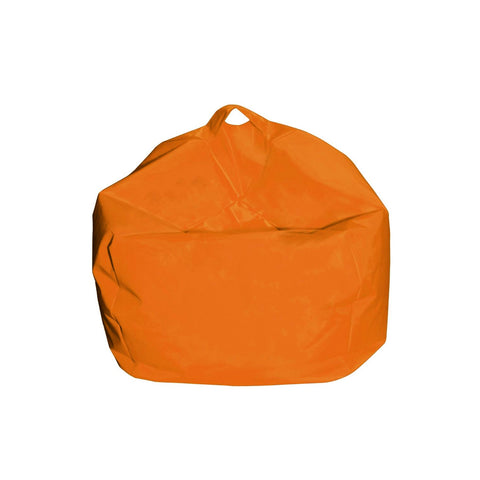 Sedací vak z nylonu 65x62cm oranžový