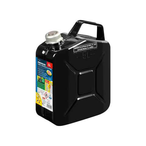 Kovový kanystr na palivo s magnetickým uzávěrem 5l
