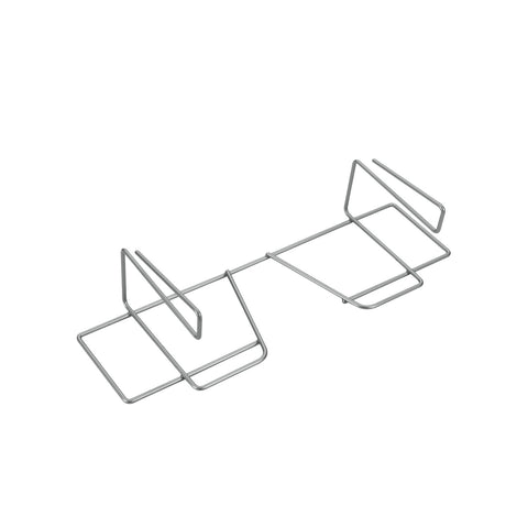 Podskříňový držák na 2 kuchyňské utěrky 33x12x9cm