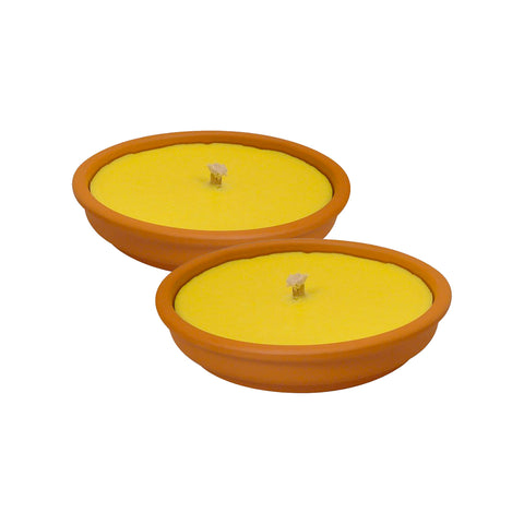 Sada 2 svíček Zanza Tiger s icaridinem 14cm