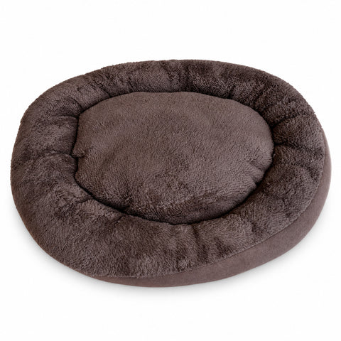 saint joy cuccia per cani e gatti 60x60 cm morbida in 3 colori lettino imbottito con bordo rialzato peluche in poliestere ean 8056819080803