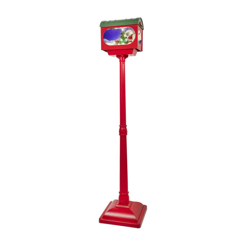 saint joy decorazione natalizia lampione flash 160 cm con led e musica per interno ed esterno ean 8388780246712