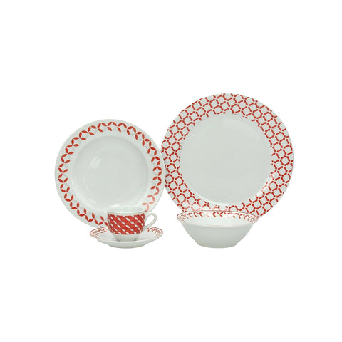 Sada 18 porcelánových talířů Olimpia Gilda