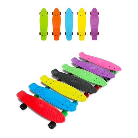 Skateboard se 4 kolečky 55x10x15,5cm