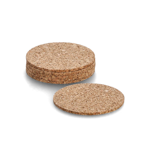 Sada 6 korkových podtácků ø 9,5cm