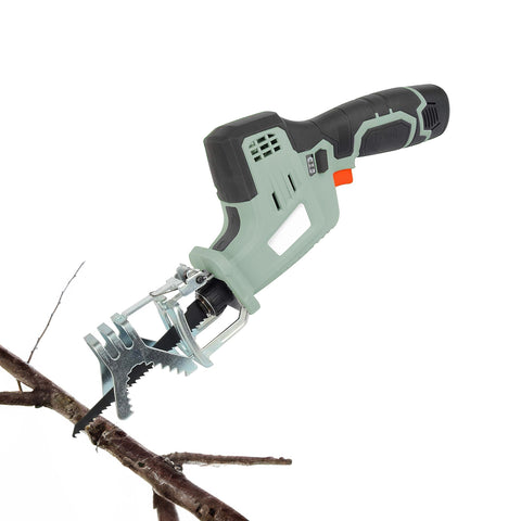 Aku prořezávací pila se 3 listy a naklápěcí patkou 45°, 12v - 1300mah