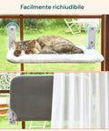 puppy lovers letto da finestra per gatti amaca pieghevole fino a 18kg di portata ean 8054806950214