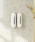 immagine-4-umbra-dispenser-per-liquidi-soft-touch-da-parete-443ml-ean-028295365178