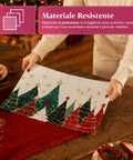 saint joy tovagliette natalizie set 4 pezzi 30x45 cm 2 fantasie ean 8050043128089