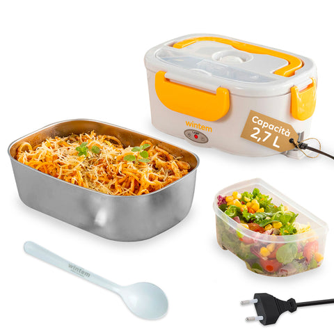 Hotbox elektrický ohřívač jídla Lunch Box 65W s nerezovými nádobami