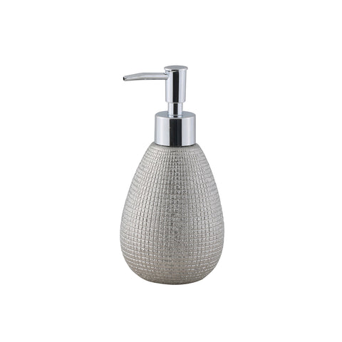 Stříbrný dávkovač mýdla 300ml
