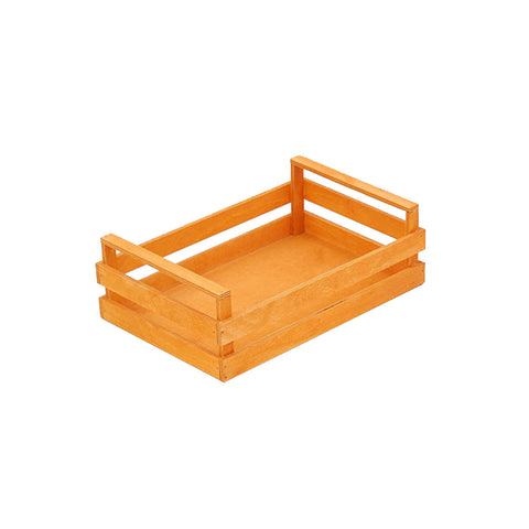 Oranžová přepravka L 30x20x10cm
