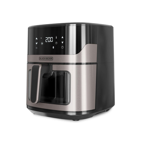 Horkovzdušná fritéza s 8 programy a košem 6,5l 1600w