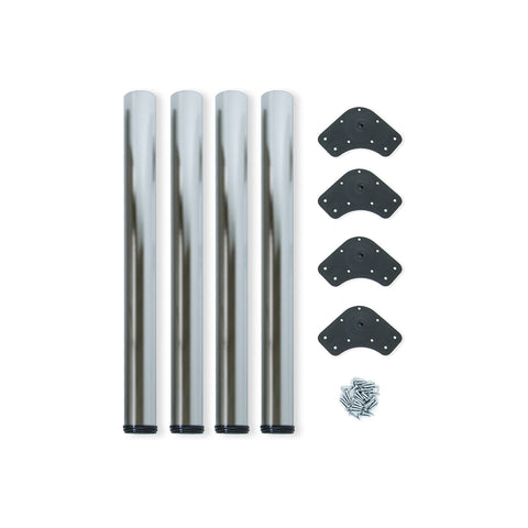 Sada 4 nastavitelných stolních nohou D. 60x710-730mm