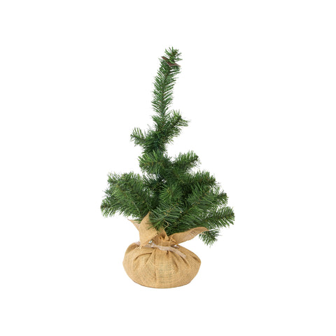 Vánoční stromek s jutovým podstavcem 60cm
