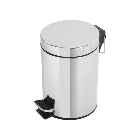 Ocelový koupelnový odpadkový koš 3 l