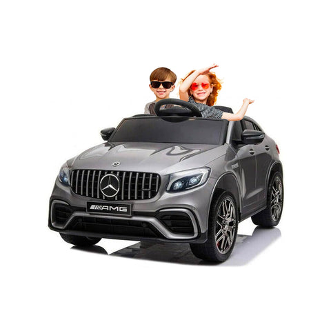 Elektrické autíčko Mercedes AMG GLC 63S šedé 12v 7ah 115x70x55cm