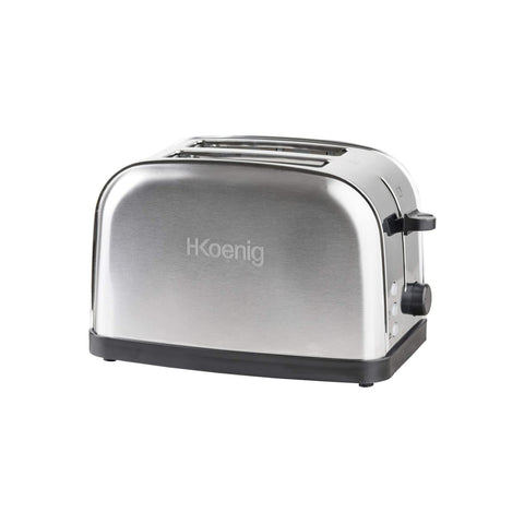Dvoukomorový nerezový toustovač 850w