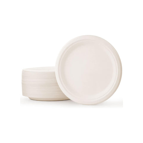 Sada 50 jednorázových plochých talířů D. 23cm