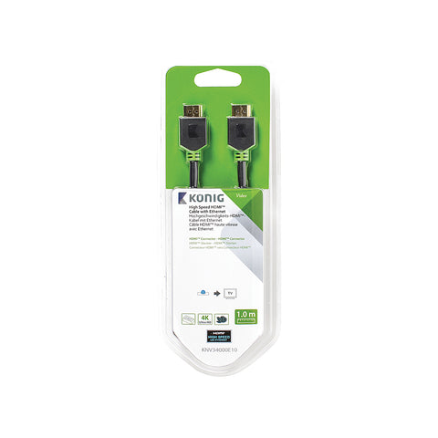 immagine-1-konig-cavo-hdmi-con-ethernet-nero-1m-ean-5412810226672