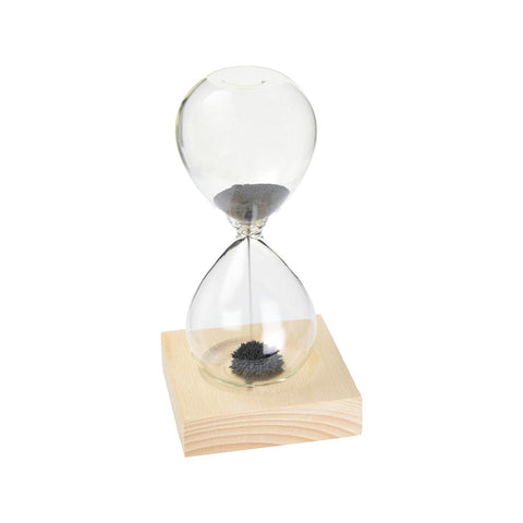 immagine-1-oem-gadget-decorativo-clessidra-con-sabbia-magnetica-16cm-ean-4029811444281