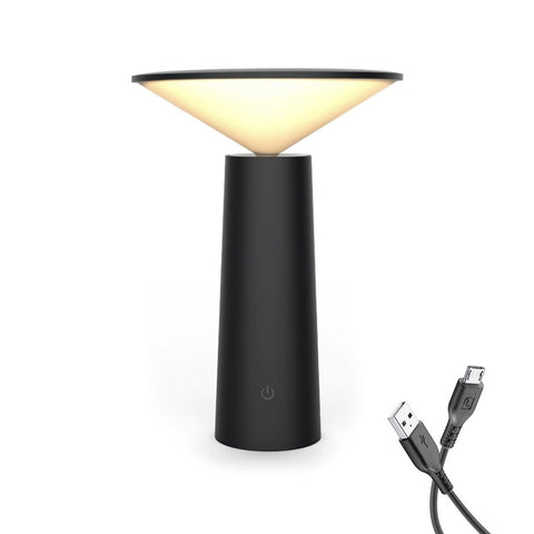 Mini dotyková stolní lampa z křišťálu