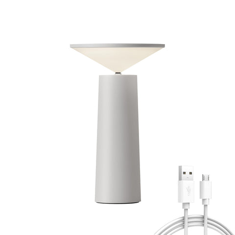 Mini dotyková stolní lampa z křišťálu
